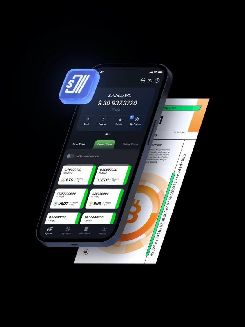 The company's flagship product, SoftNote, is a scaling solution for Bitcoin and other digital assets based on the Tectum blockchain.
